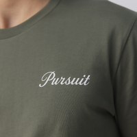 Track Tee in Grounded