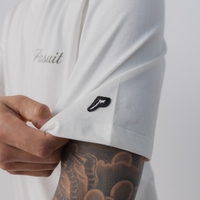 Overdrive Track Tee in White