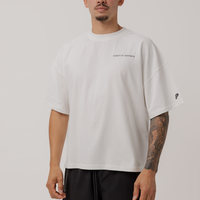 Classic Heavyweight Boxy Tee in White