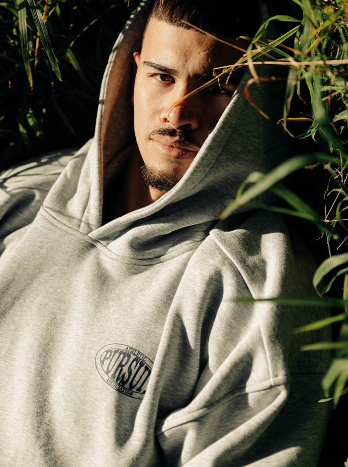 Basic Hoodie in Champion Grey