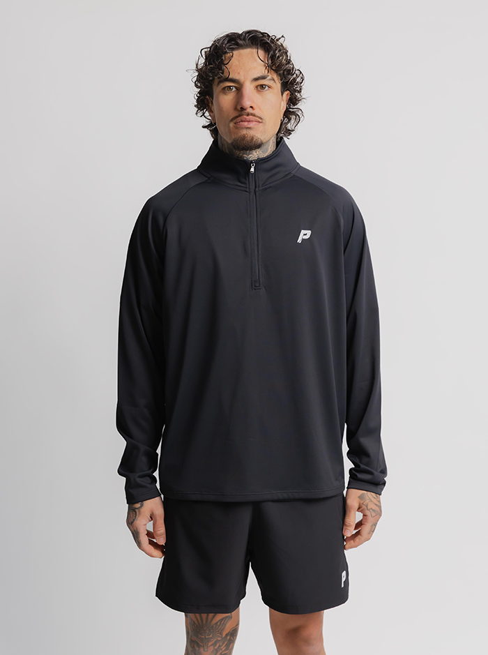 1/4 Zip Performance Long Sleeve in Slate