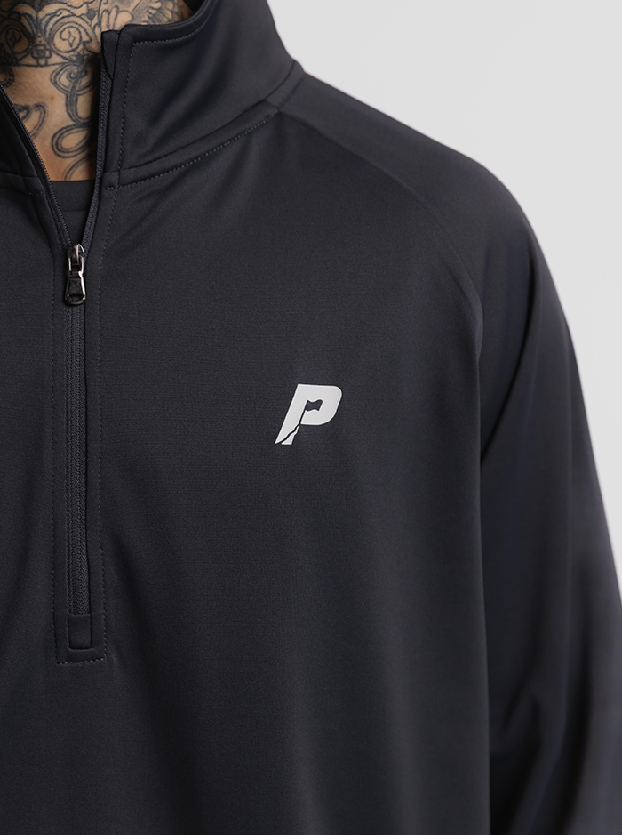 1/4 Zip Performance Long Sleeve in Slate