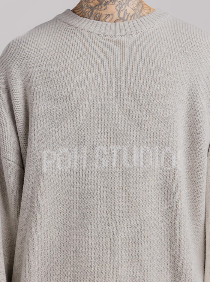 Pursuit Knit in Grey Marle