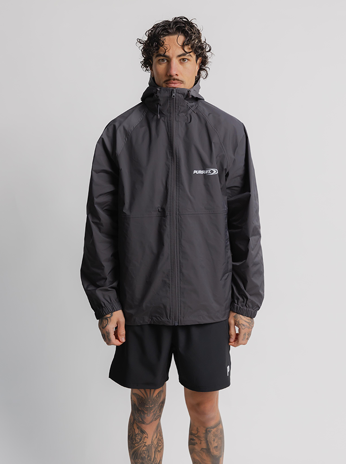 Training Windbreaker in Slate
