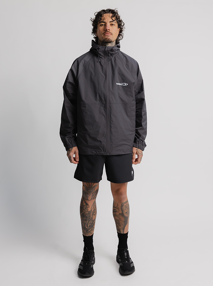 Training Windbreaker in Slate