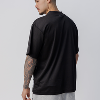 Studio Mesh Jersey in Court Black