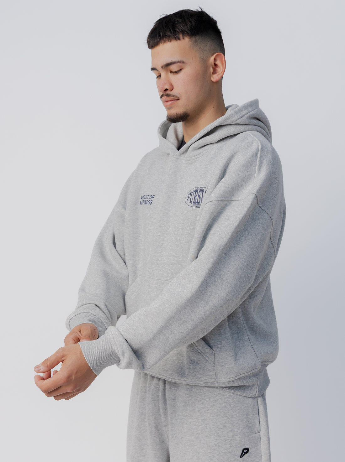Basic Hoodie in Champion Grey