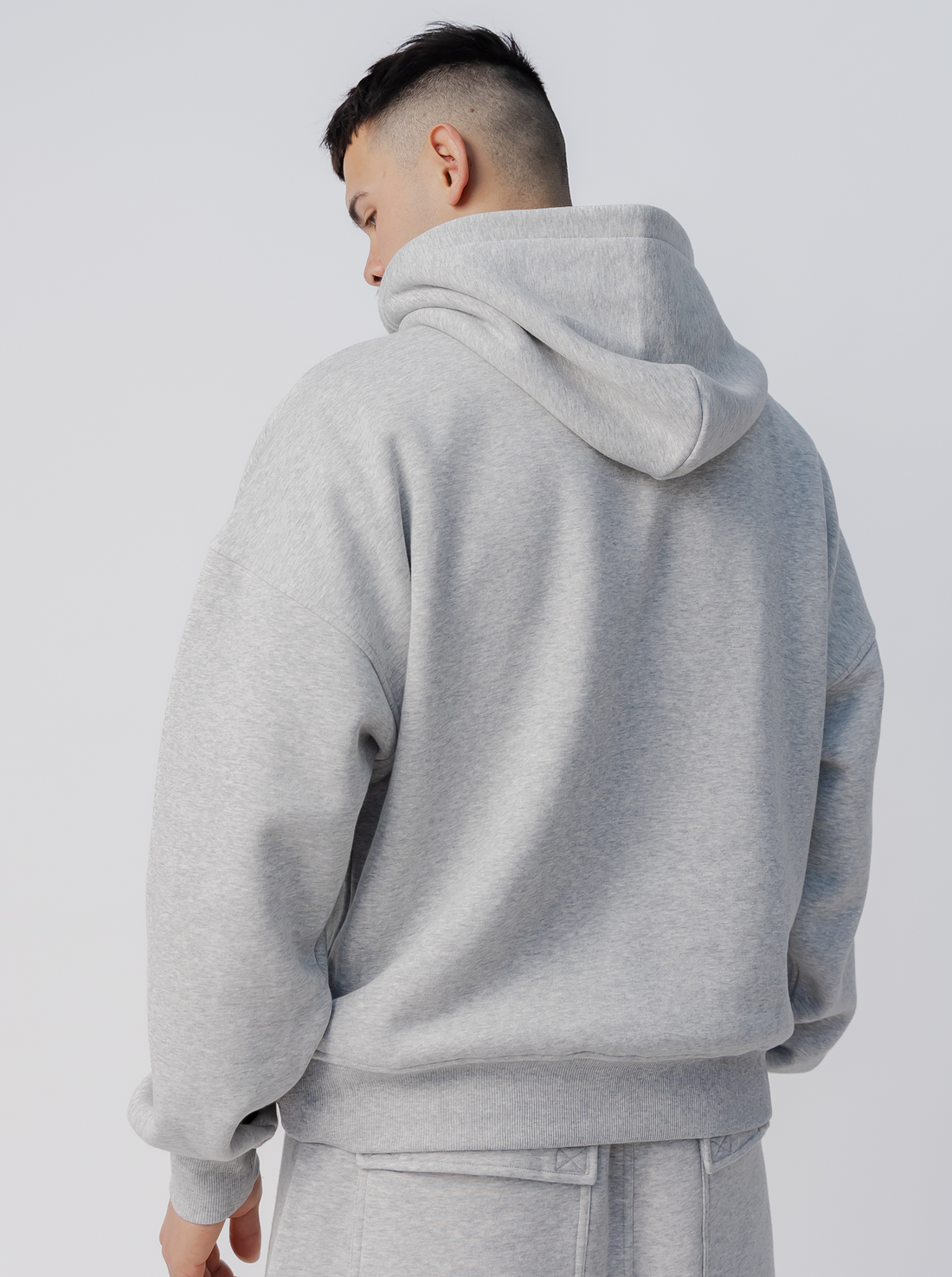 Basic Hoodie in Champion Grey