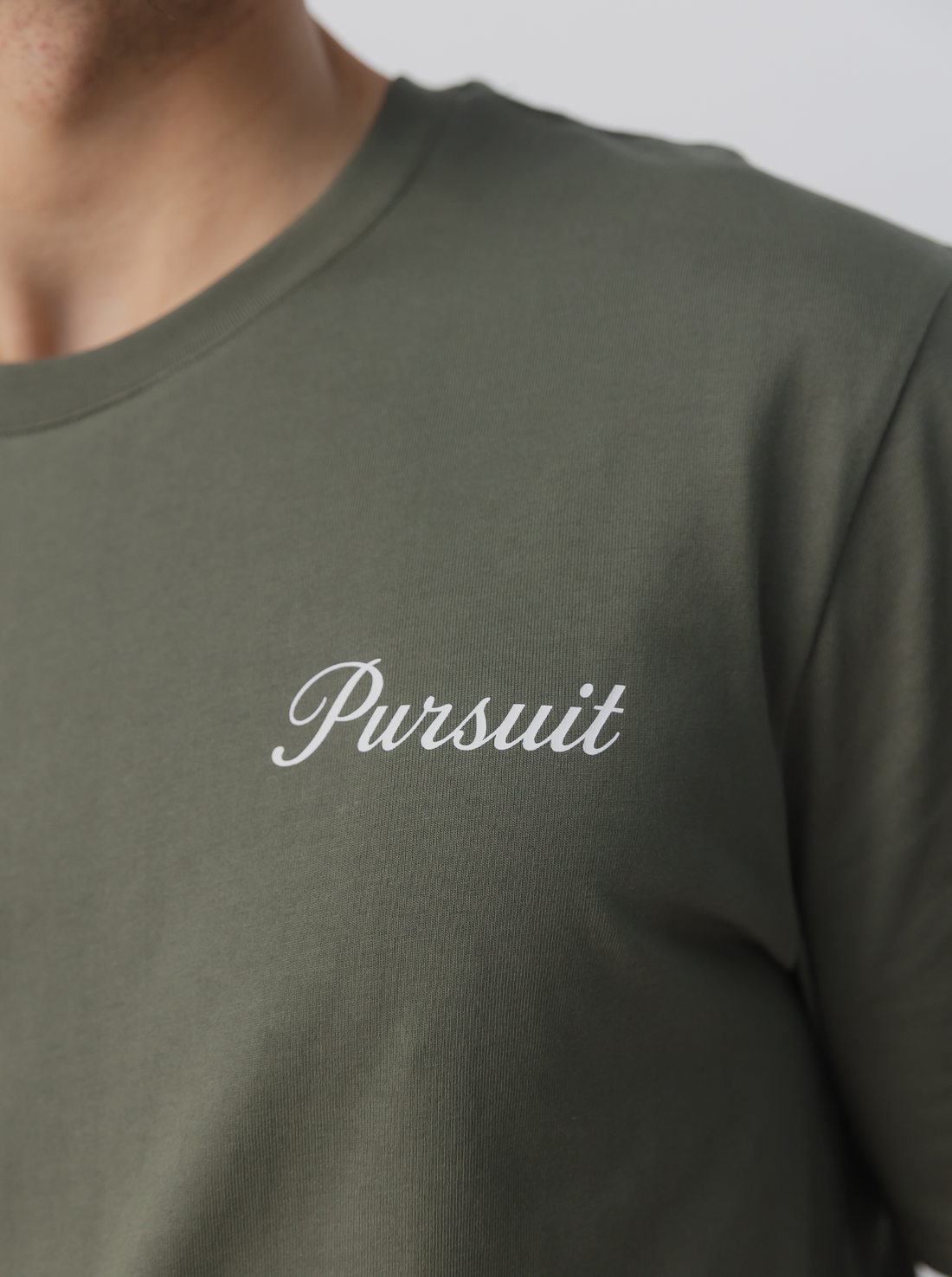 Track Tee in Grounded