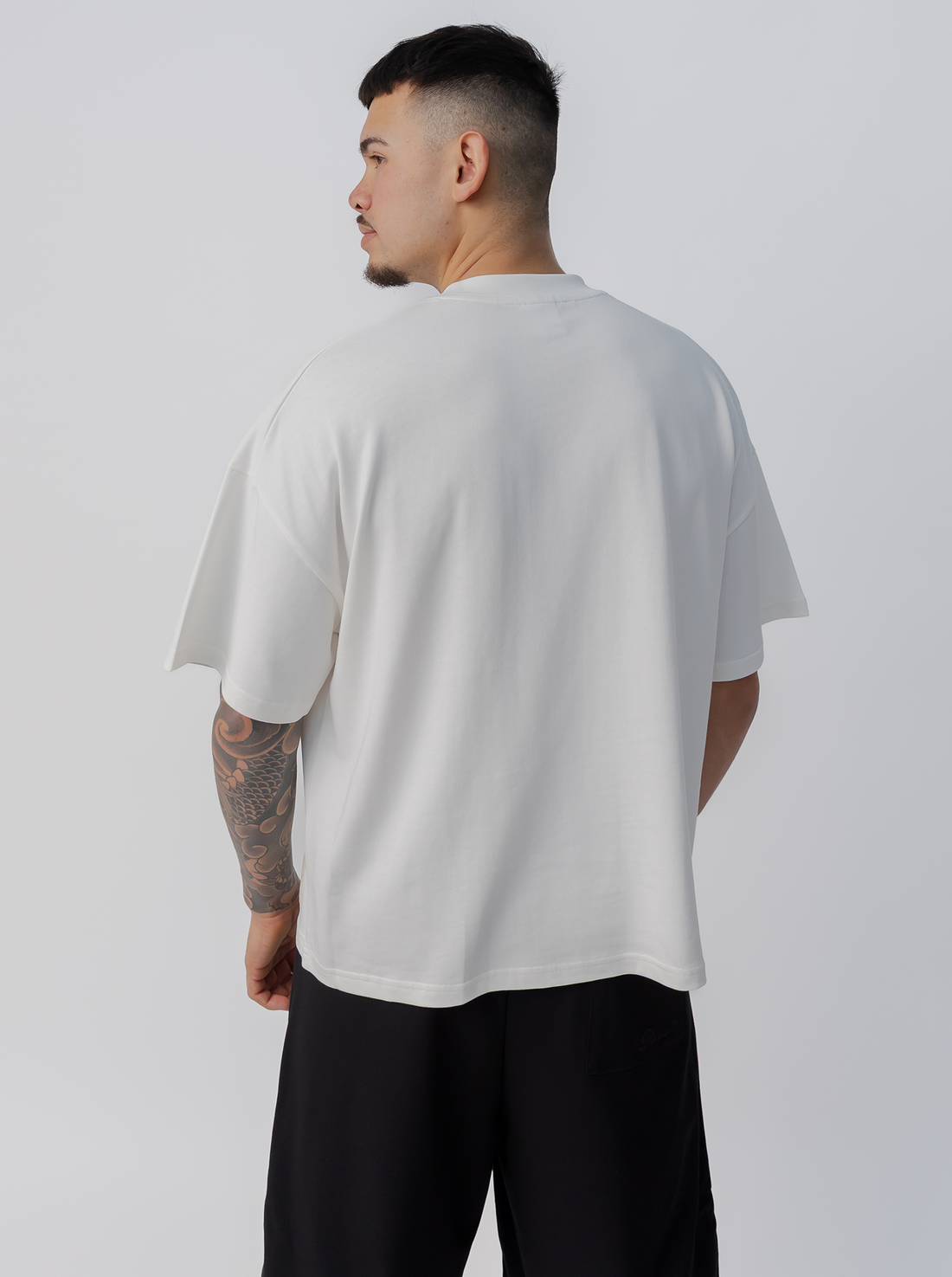 Heavyweight Boxy Tee in White