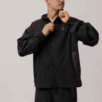 Techline Jacket in Court Black