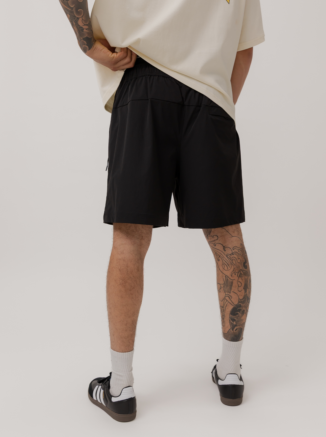 Techline Short in Court Black