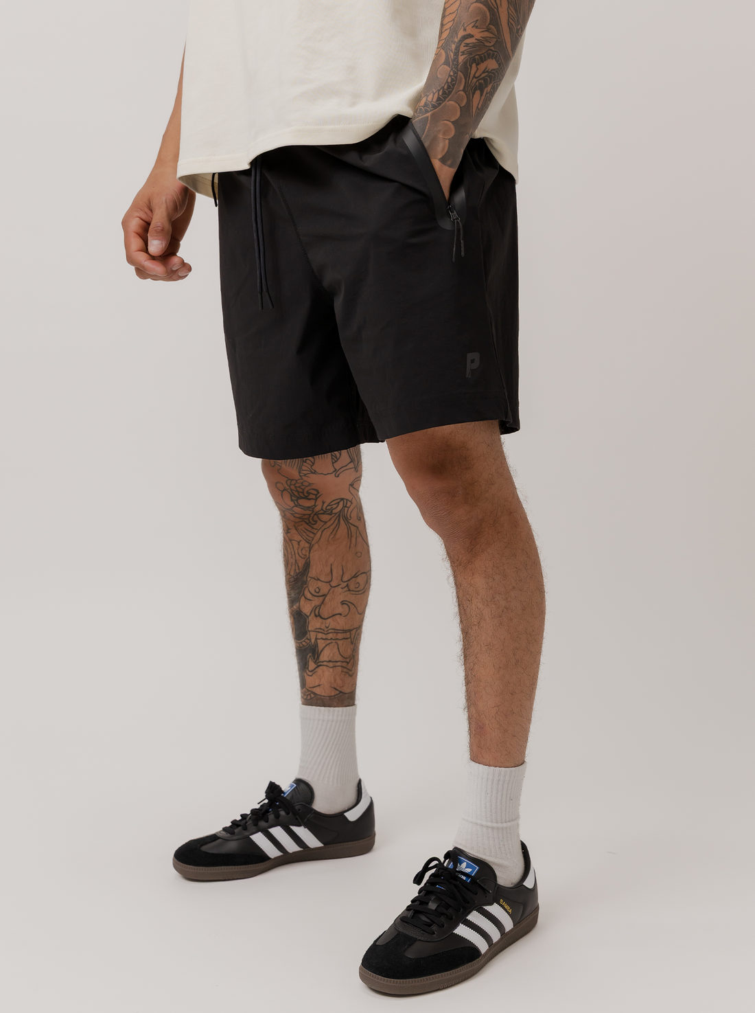 Techline Short in Court Black