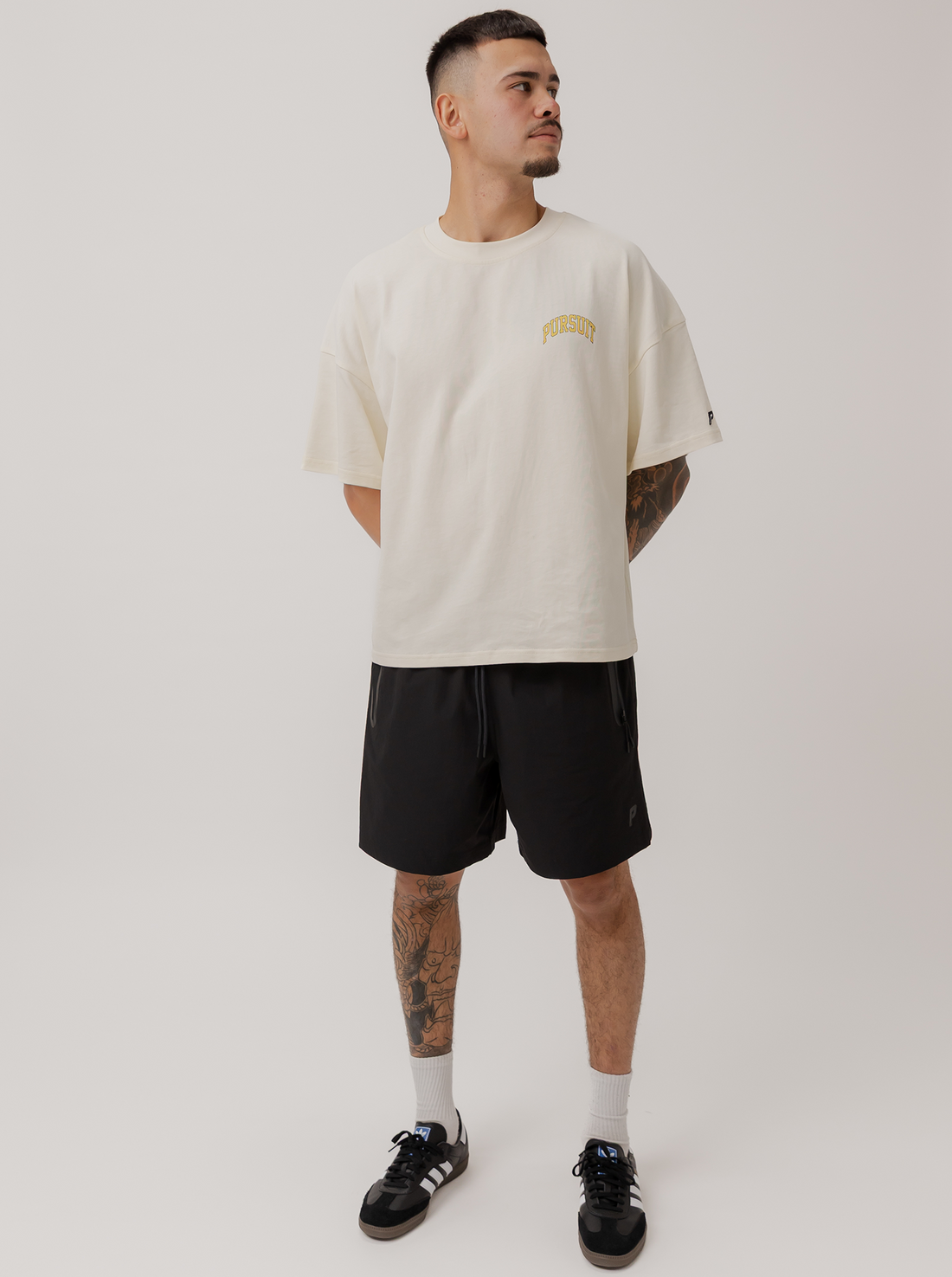 Techline Short in Court Black