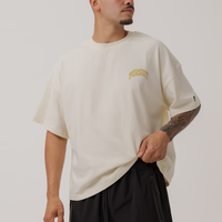 Heavyweight Varsity Tee in Bone