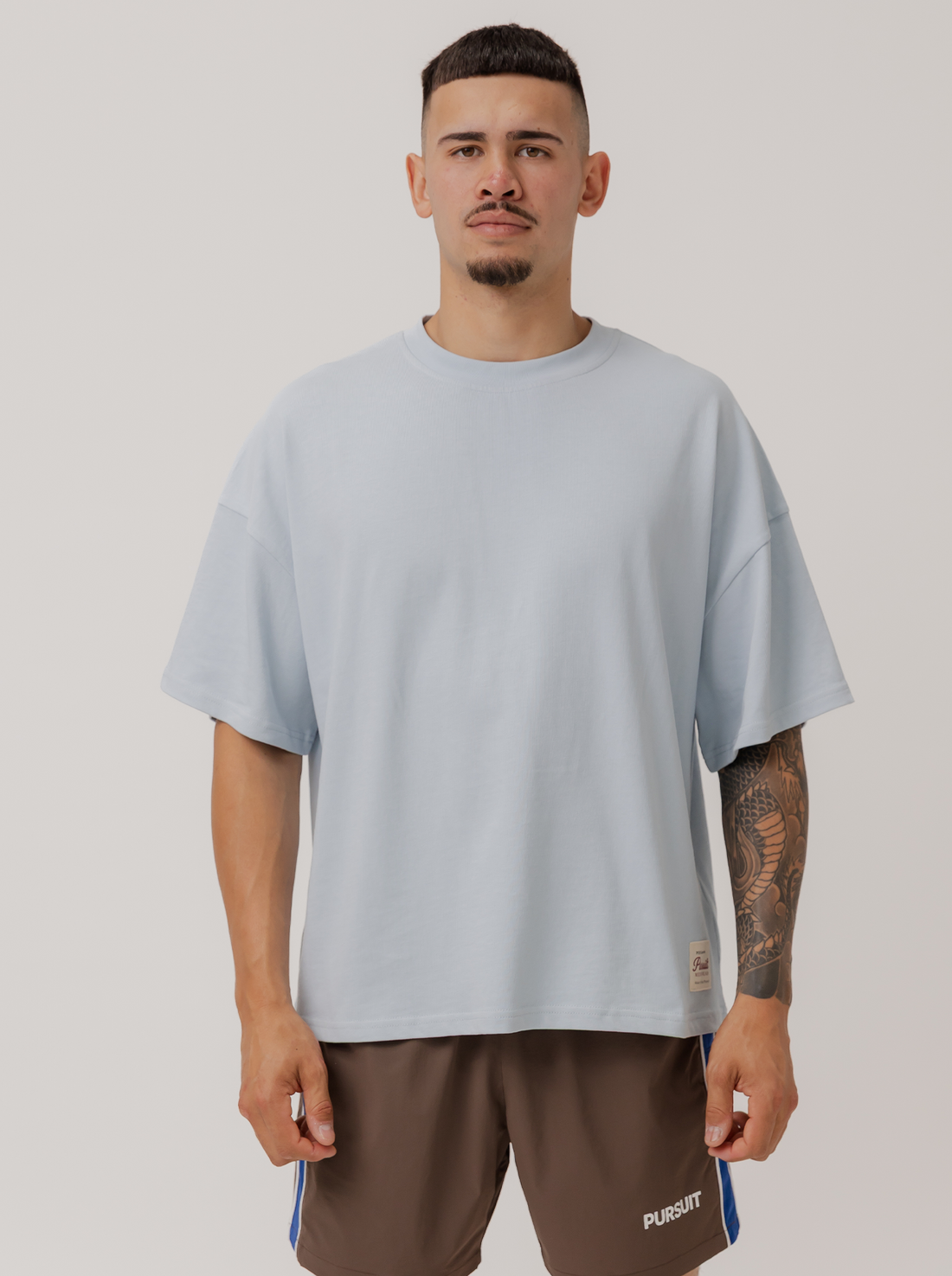 Classic Heavyweight Boxy Tee in Clarity