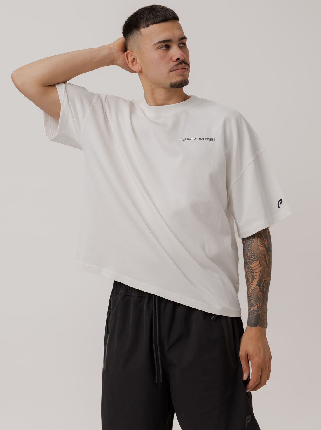 Classic Heavyweight Boxy Tee in White