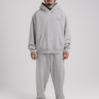 Script Hoodie in Champion Grey