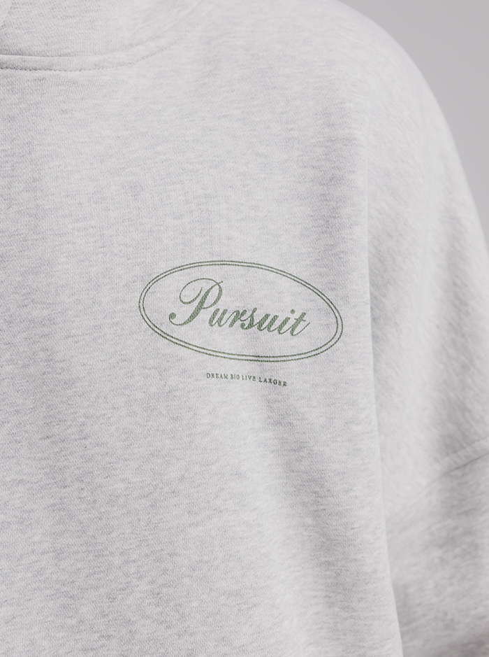 Script Hoodie in Champion Grey
