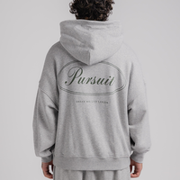 Script Hoodie in Champion Grey