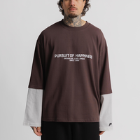 Stacked Tee in Umber
