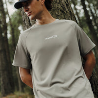 Move Logo Performance Tee in Cinder